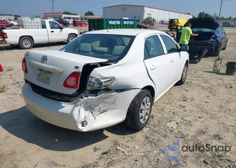 2009 Toyota Corolla Le z USA, uszkodzony, nr VIN 1NXBU40E99Z044922